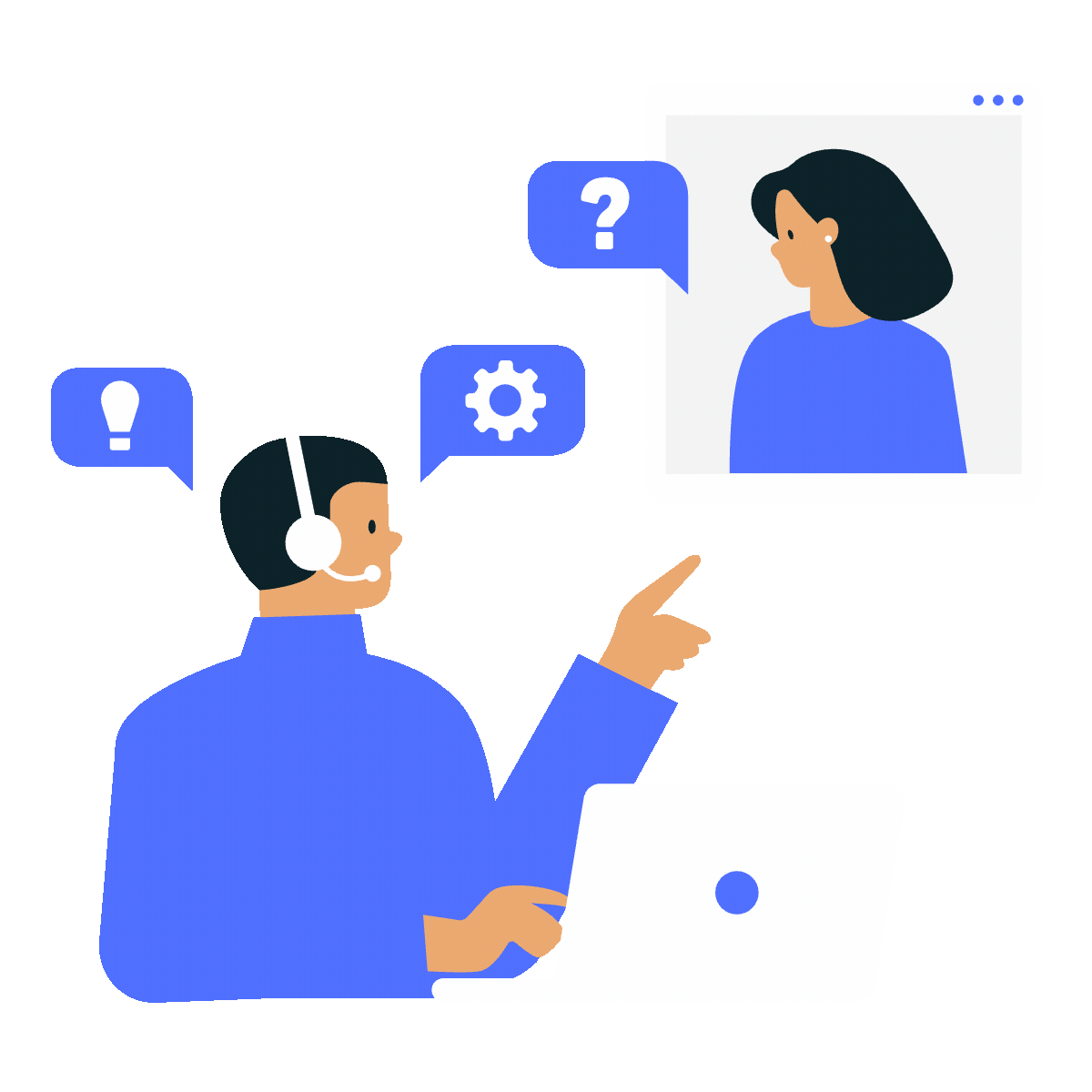 Support illustration